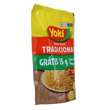Batata Palha Yoki Tradicional Sachê 105gr 360-31