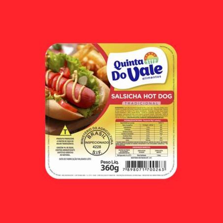 SALSICHA HOTDOG Q DO VALE 720G