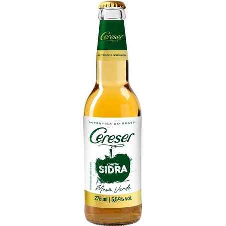 Bebida alcoólica cereser sidra maçã verde 275ml