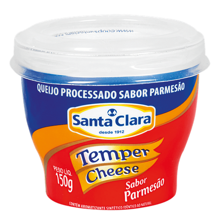 Queijo santa clara temper cheese parmesão 150g