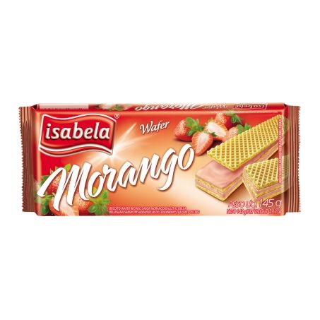 Wafer isabela morango 100g