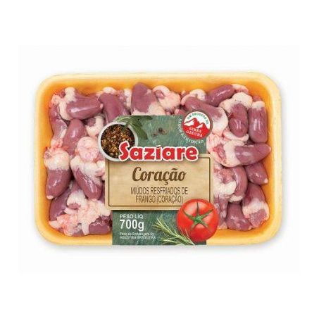 Coração de frango resfriado saziare bdj 700g