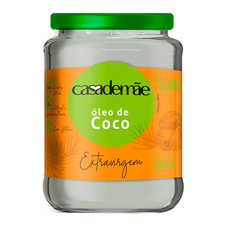 Supermercados Tozetto - Óleo de Coco Casa de Mãe Extra Virgem 500ml