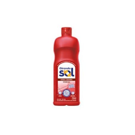 CERA LIQUIDA GIRANDO SOL VERMELHA 750ML