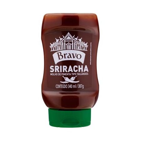 MOLHO DE PIMENTA BRAVO SHIRACHA 340ML