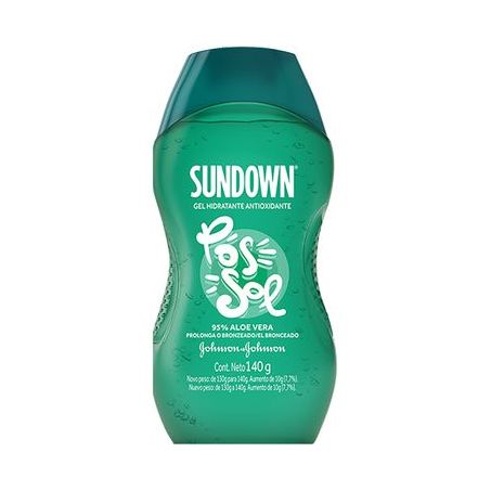 SUNDOWN PRAIA E PISCINA GEL POS-SOL 140ML