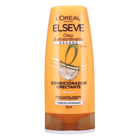 CONDICIONADOR ELSEVE ÓLEO EXTRAORDINÁRIO CACHOS 200ML
