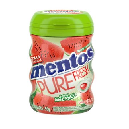 Goma mentos pure fresh melancia 56g