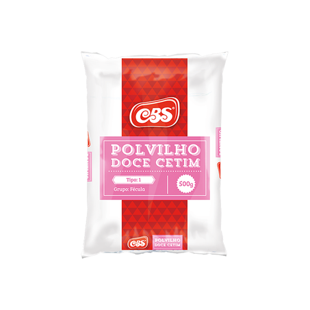 POLVILHO CBS 500G DOCE CETIM