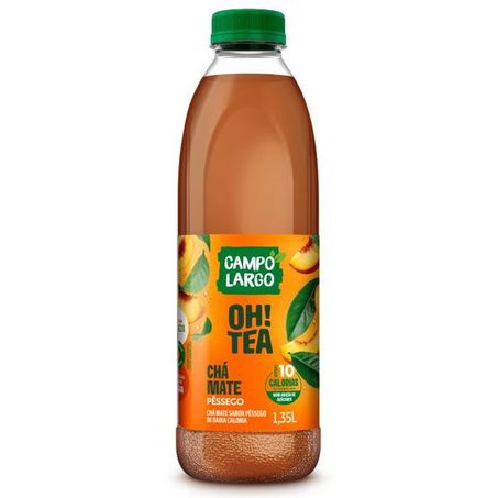 Chá Matte Campo Largo Pet 1,35l Pessego