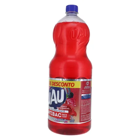 Desinfetante Antibac Uau Flores e Frutas Vermelhas Frasco 2lt 360-4