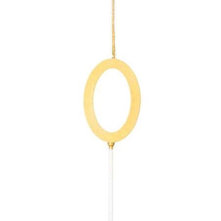 Vela Pick Ouro Regina Dourada Nº0 360-1
