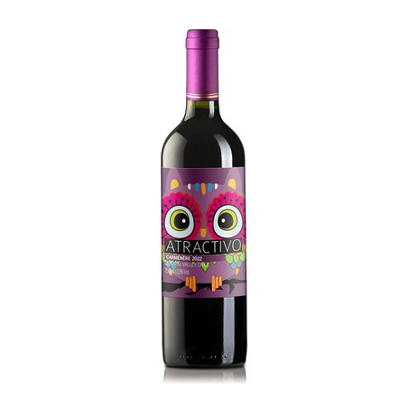 Vinho tinto carmenere atractivo 750ml