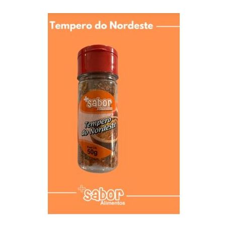 Tempero do nordeste mais sabor 50g