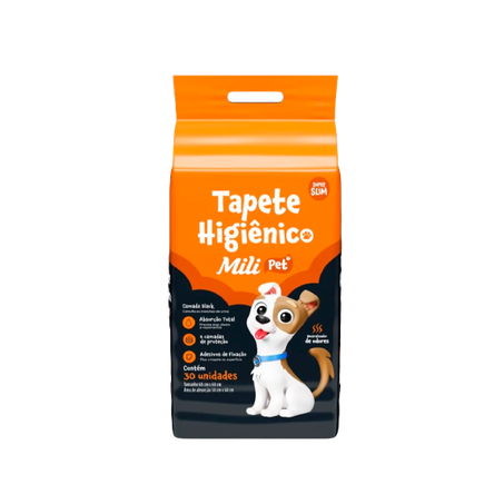 TAPETE HIGIENICO PET MILI 60X60CM C/30            