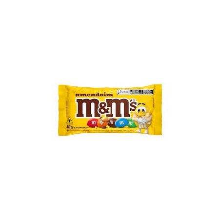 Chocolate m&m's amendoim 40g