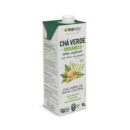CHA-MATE ORGANICO TERAPY GENGIBRE SEM ACUCAR 1L