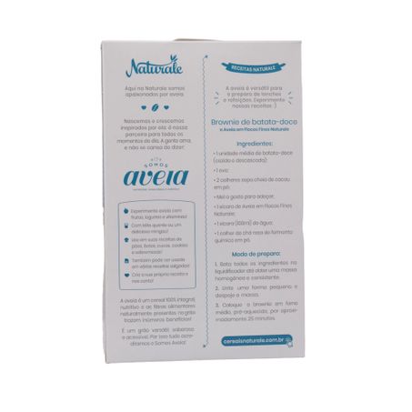 Aveia naturale flocos finos 170g 360-29