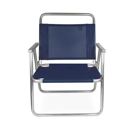 MOR CADEIRA OVERSIZE ALUMINIO AZUL                 360-3