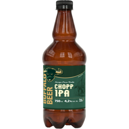 CHOPP BUFFALO BEER PET IPA 750ML
