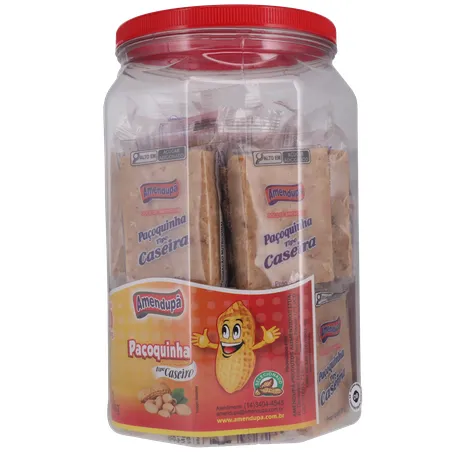 Paçoca amendupã caseiro pote 1.3kg 360-12