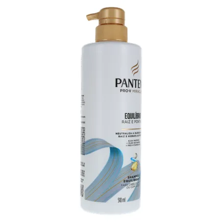 Shampoo Pantene Pro-V Miracles Equilíbrio Raiz e Pontas Frasco 510ml 360-31
