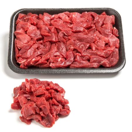 Carne para picadinho kg (cada bandeja aproximadamente 200g)