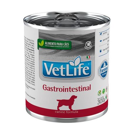 Lata Ração Úmida para Cães Farmina Vet Life Gastrointestinal 300Gr