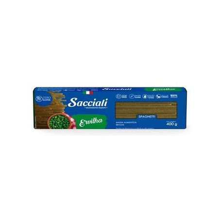 MACARRAO DE ERVILHA SACCIALI 400G 