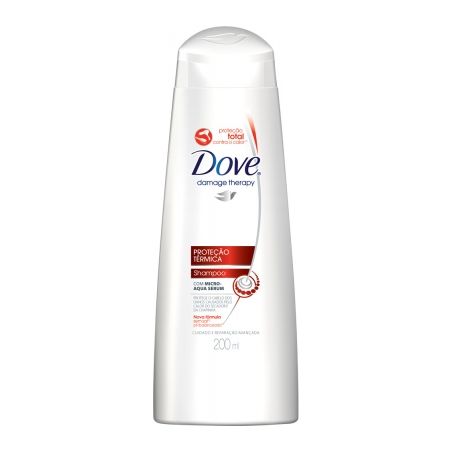 SHAMPOO DOVE 200ML PROT TERMICA