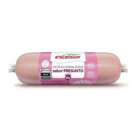 Patê de Carne Suína Excelsior Presunto 100G