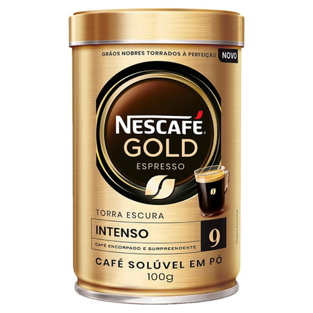 NESCAFE GOLD 100G LATA INTSD9 INTENSO 