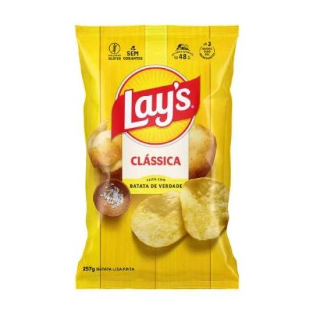 SALG E CHIPS LAYS CLASSICAS 275G