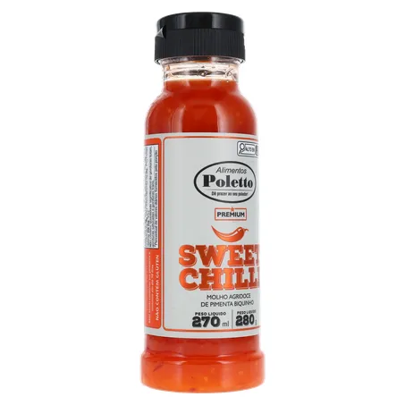 MOLHO PIMENTA POLETTO SWEET CHILLI  280G 360-33