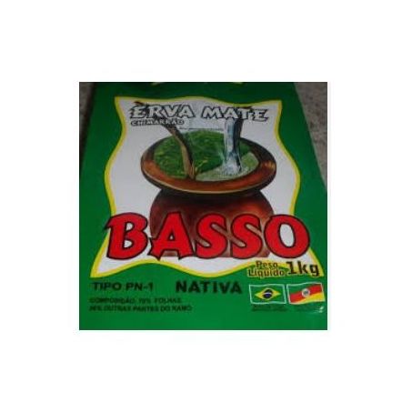 ERVA MATE BASSO TRADICIONAL 1KG