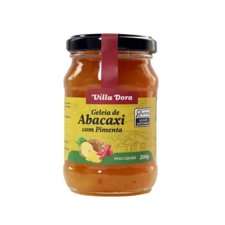 GELEIA ABACAXI COM PIMENTA 200G - VILLADORA