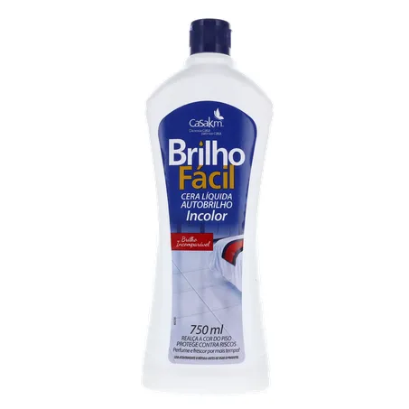 CERA LÍQUIDA BRILHO FÁCIL INCOLOR 750ML