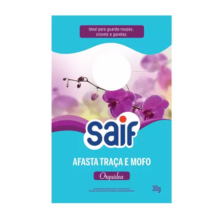 AFASTA TRAÇA & MOFO SAIF ORQUÍDEA 30G