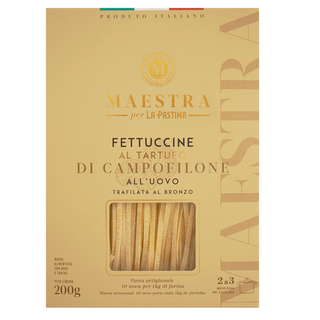 MACARRÃO MAESTRA FETTUCCINE AL TART/UOVO 200G