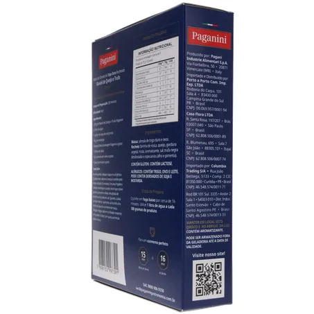 Massa Ravioli Paganini Queijo e Trufa Caixa 200gr 360-24