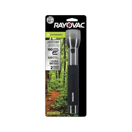 LANTERNA RAYOVAC DE METAL USB
