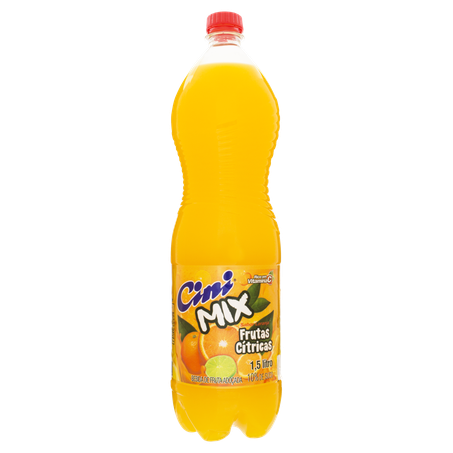 Bebida de frutas cítricas cini mix 1,5 litros