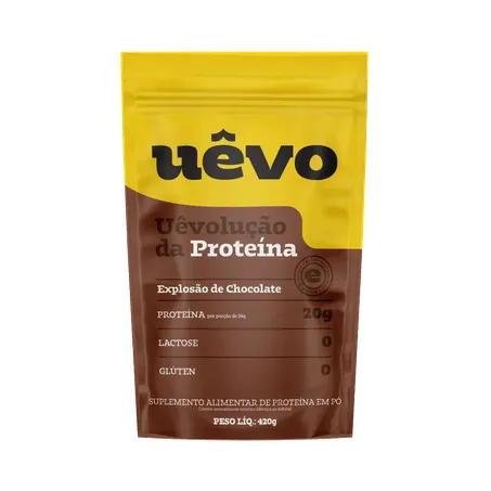 PROTEINA CHOCOLATE 420G - UEVO