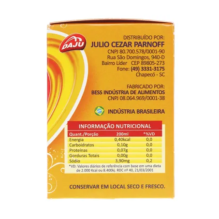 Cha daju laranja 10sc 360-27