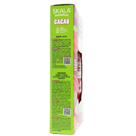 Kit Skala Cacau Cacau Shampoo 325ml Condicionador 200ml 
  360-28