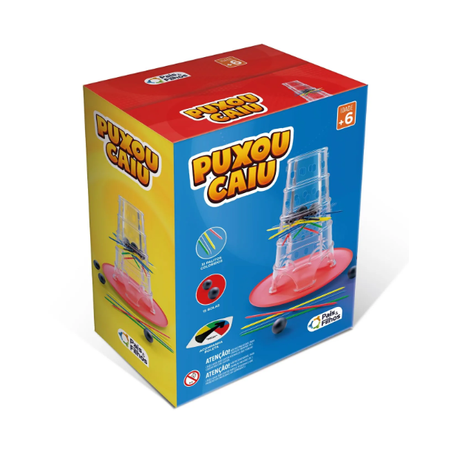 JOGO PAIS & FILHOS PUXOU CAIU 48 PEÇAS REF. 791937