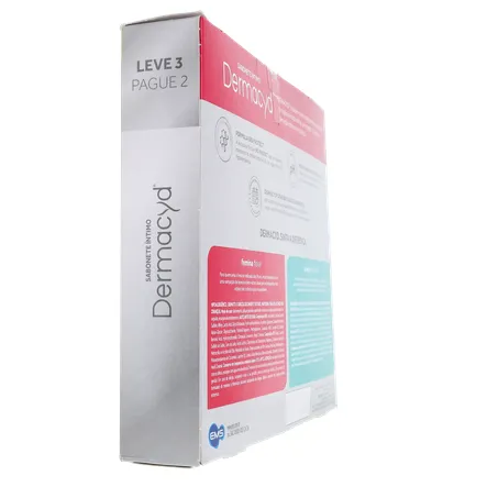 KIT SABONETE ÍNTIMO LÍQUIDO DERMACYD BREEZE CAMOMILA 200ML + 2 UNIDADE FEMININA FLORAL 200ML LEVE 3 PAGUE 2 360-11