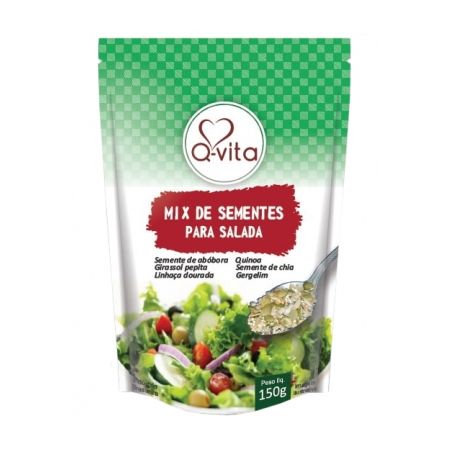 Mix de Sementes para Saladas Q-Vita Sachê 150gr
