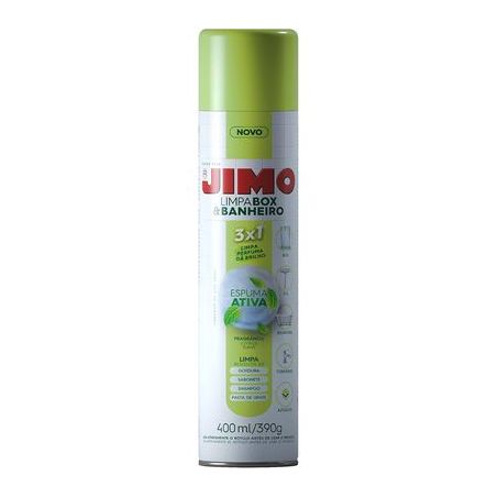 Limpador Jimo 400ml Aerosol Box e Banheiro