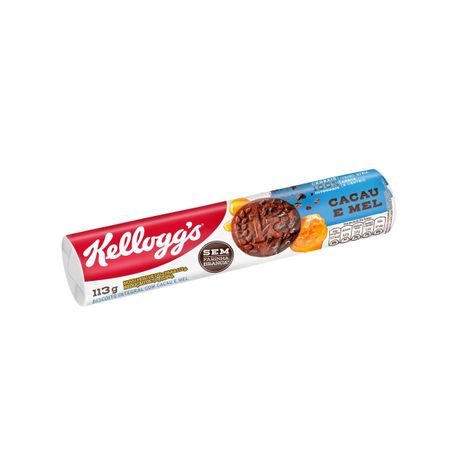 BISCOITO INTEGRAL CACAU E MEL KELLOGG'S